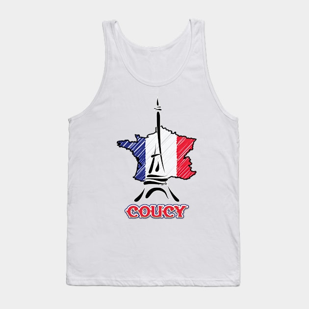 COUCY CITY Tank Top by WE BOUGHT ZOO